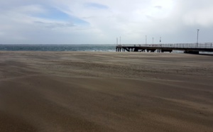 Pas le moment d'aller à la plage à Arcachon