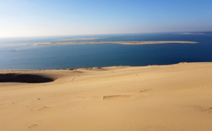 Dune du Pilat et Arguin par temps clair