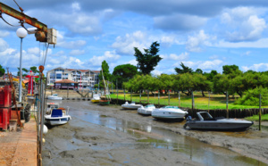 Port de Cassy à marée basse