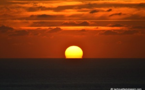 Vidéo d'un coucher de soleil depuis la dune