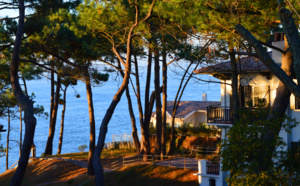 Magnifique vue sur le Bassin d' Arcachon depuis la Corniche