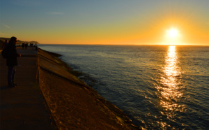 Coucher de soleil depuis la Corniche