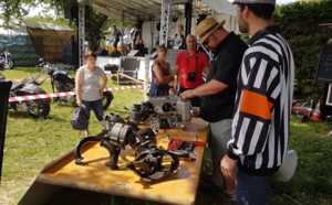 Rassemblement auto-moto-camion Mecarock'Passion au lac de la Magdeleine à Gujan-Mestras