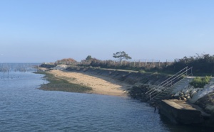 Berge sur bassin d' Arcachon à La Teste de Buch