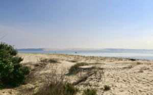 Vue sur la dune depuis la pointe