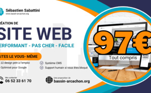 Création d’un site internet pas cher sur le bassin d’Arcachon