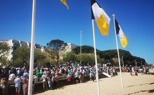 La plage aux écrivains : 33 écrivains sont montés au front