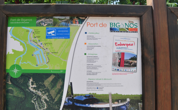 Quelques secondes au port de Biganos