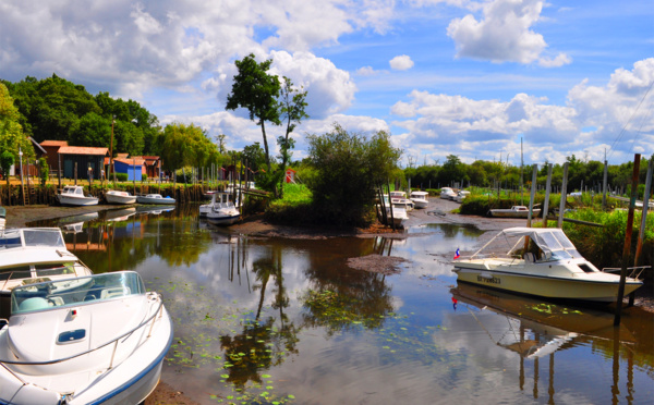 Ambiance au port de Biganos