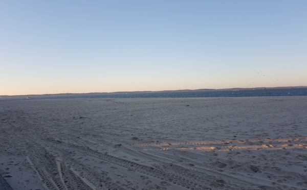 Vidéo depuis la plage d'Arcachon