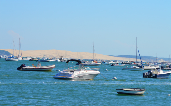 La dune du Pilat depuis La Vigne