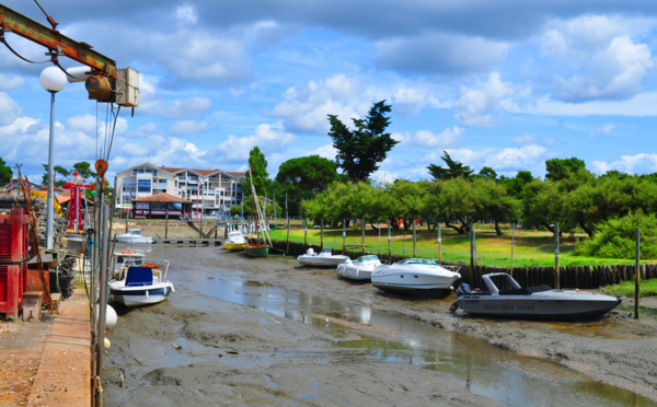 Port de Cassy à marée basse