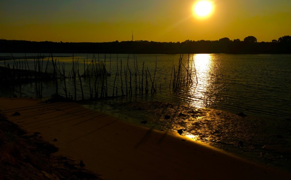Soleil sur plage à La Teste