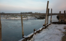 Le Bassin d' Arcachon sous le froid