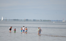Jeux d'eau à Arès