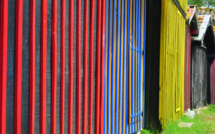 Cabanes du port de Biganos - colorées non ?