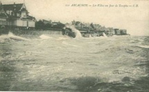 Images des plus grosses tempêtes sur Arcachon