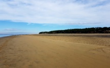 Pereire et sa plage en hiver