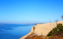 la dune du Pilat par son sud