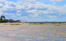 Plage de Taussat sous un ciel magnifique