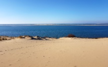 Dune du Pilat et vue sur le banc d'Arguin