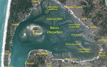 Le Bassin d’Arcachon comme vous ne l’avez jamais vu : depuis l’espace