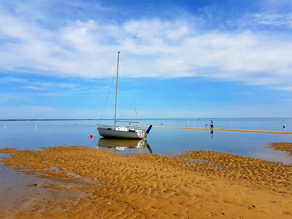 Beacher près de la Pointe aux chevaux 