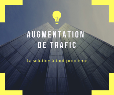Le manque de trafic est toujours la bonne réponse à toutes vos questions web Le manque de trafic est toujours la bonne réponse à toutes vos questions web