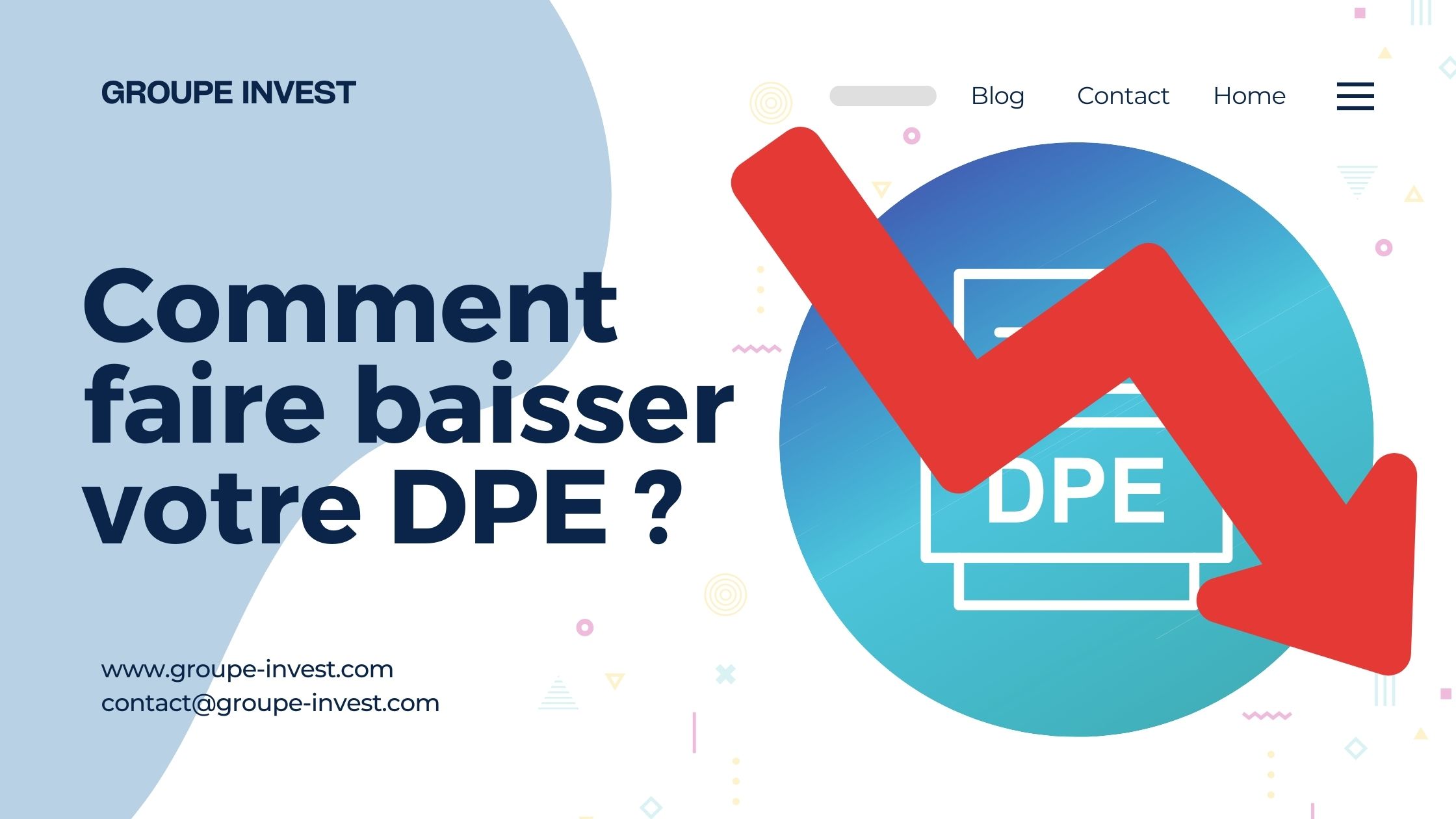 Comment faire baisser votre DPE ?