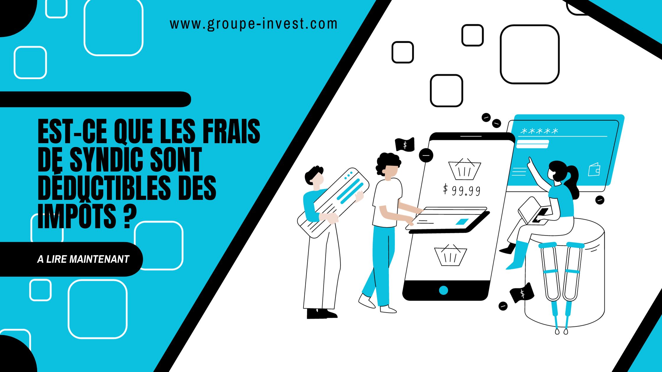 Est-ce que les frais de syndic sont déductibles des impôts ?